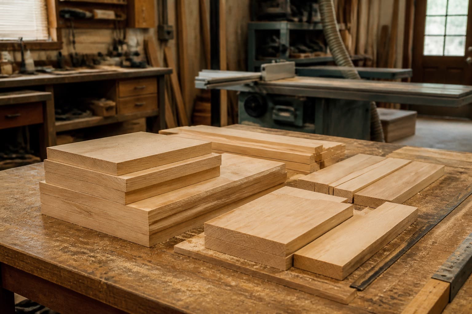 Atelier de découpe — Ménara Bois